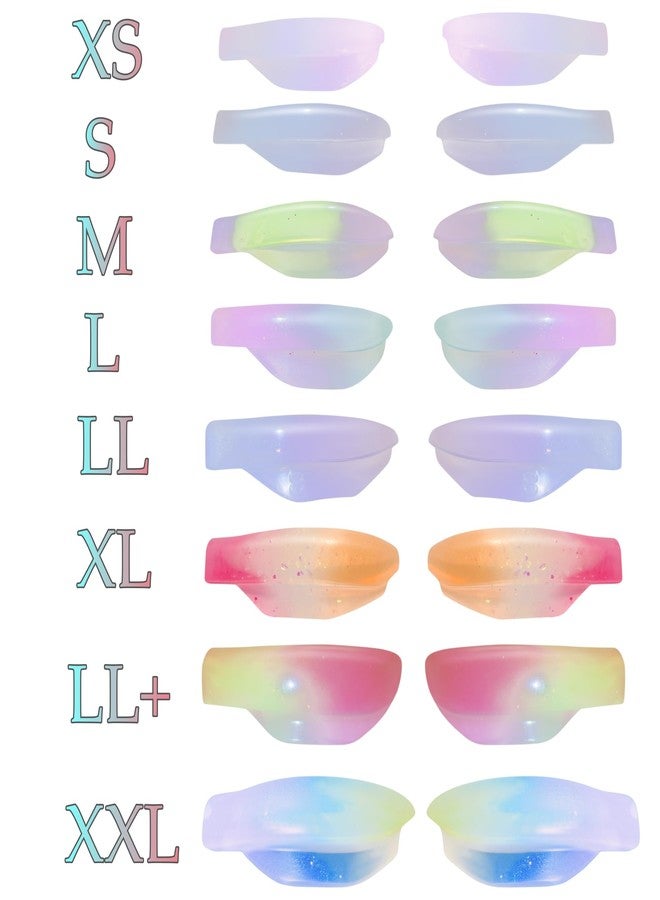 ICONSIAM Lash Lift Shields LU Curl 8 Size Lifting Pads DIY Eyelash Lamination Katya Vinog Shield Rapid Perm Rods Make Eyes Beautiful Lifts Elastic Rod Lami Perming Roller Reusable Silicone Pad L Curl - Image 2